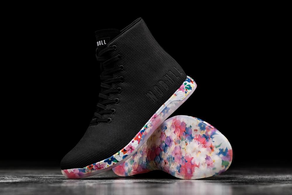 Baskets Montantes NOBULL Homme Noir - Chaussures NOBULL High-Top Daisy Superfabric,France (1304-ISJA